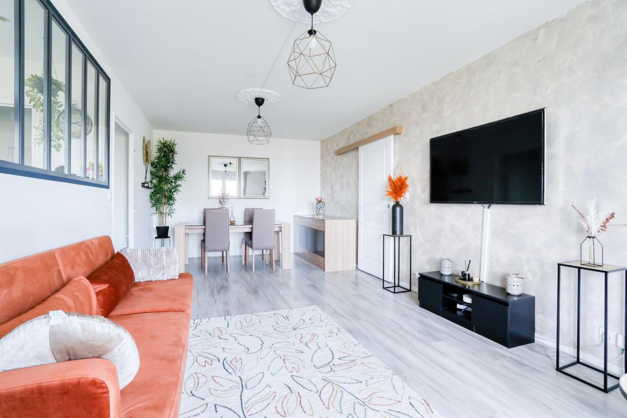 Le Warm Cocon - Spacieux T3 - 5 Personnes - Wifi Et Parking Росны-Соус-Боис Экстерьер фото
